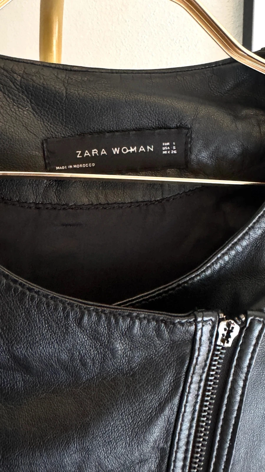 Mooie jas van echt leer "Zara Woman" • S • TNC33 – photo 5